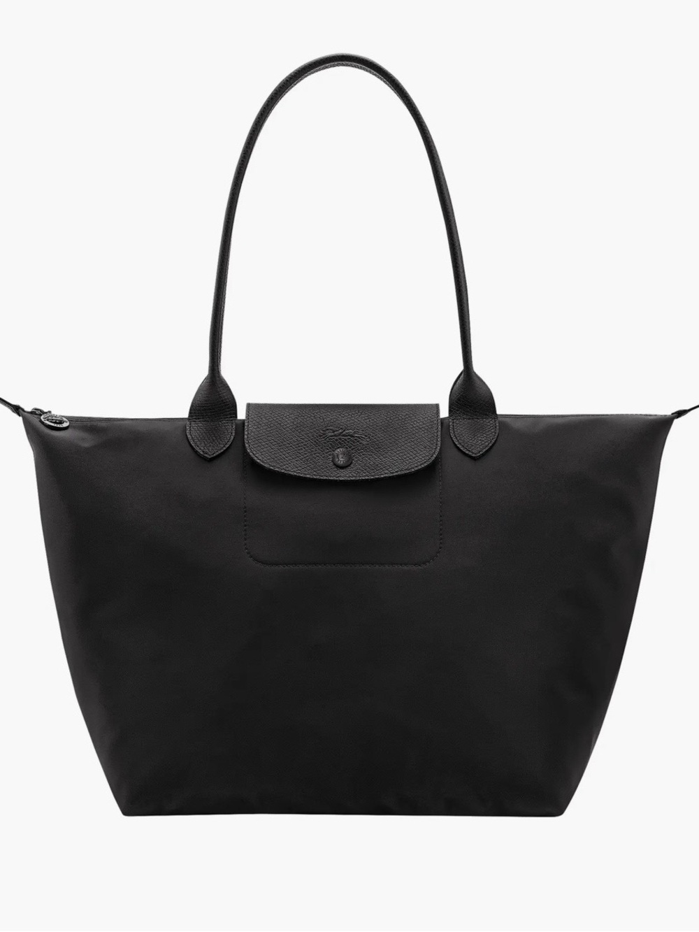 Large Le Pliage Tote (Black Nylon)